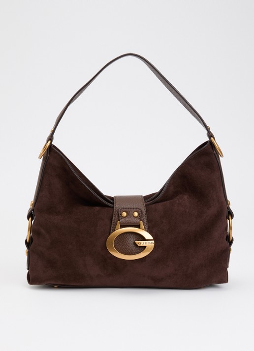 GUESS Camden schoudertas met logo
