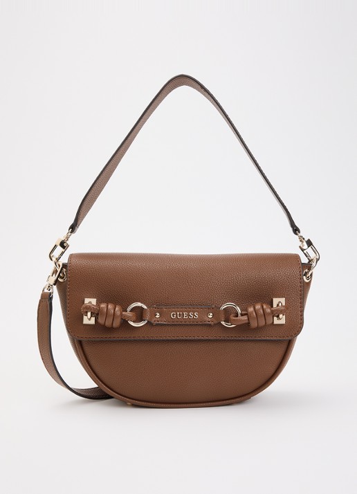 GUESS Camelia schoudertas met afneembare schouderriem en logo