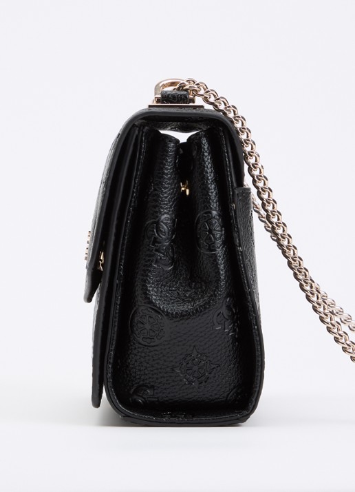 GUESS Cresidia II schoudertas met logo  - detail 4 zwart