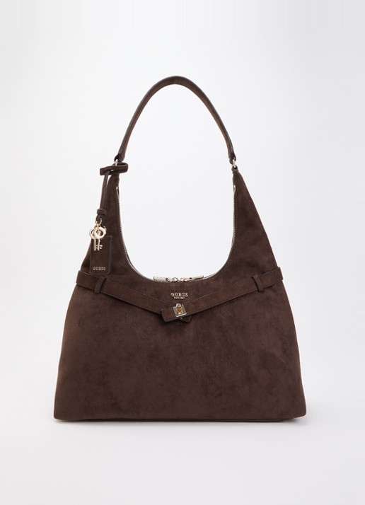 GUESS Ella schoudertas met logo en tasbedel