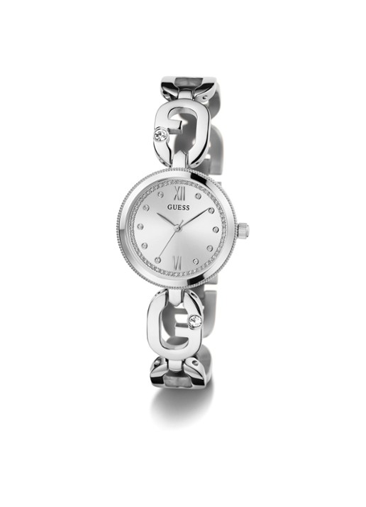 GUESS Empower horloge GW0759L1 - detail zilver