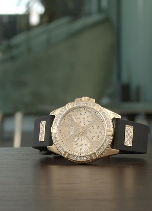 GUESS Frontier horloge W1160L1 - detail 6 goud