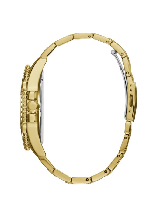 GUESS Frontier Sport Steel horloge W0799G2 - voorkant 6 goud