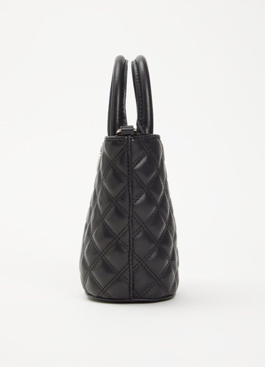 GUESS Giully mini tote handtas met afneembare schouderriem - detail 4 zwart