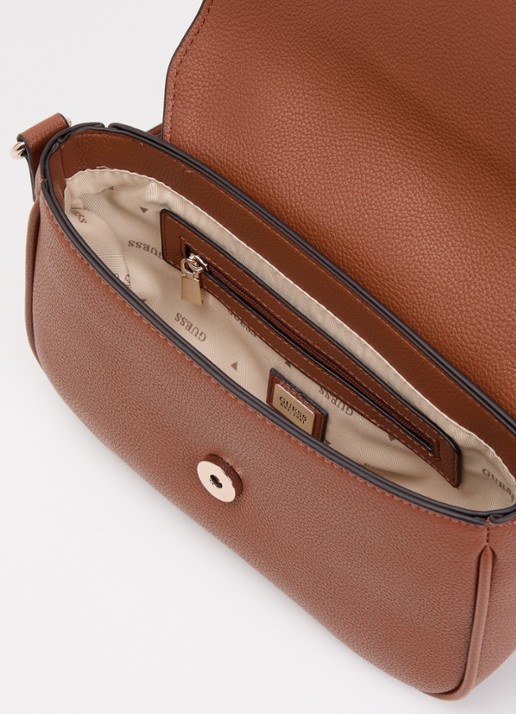 GUESS Isola crossbodytas met logo  - detail 3 bruin