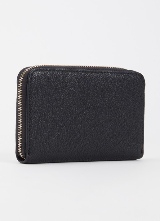 GUESS Isola Medium portemonnee met logo - achterkant zwart