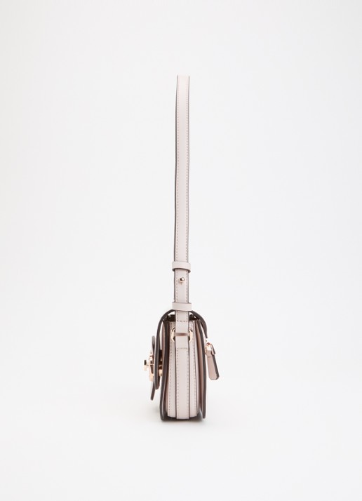 GUESS Janie schoudertas met verstelbare schouderriem - detail 5 beige