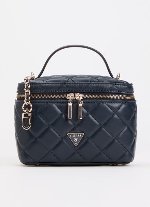 GUESS Juliet Canister handtas met quilt patroon en afneembare schouderriem