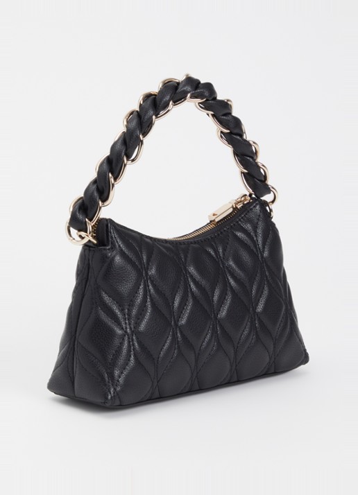 GUESS Maxine handtas met afneembare schouderriem - achterkant 2 zwart