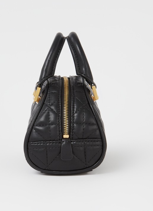 GUESS Mildred quilted handtas met afneembare schouderriem  - detail 5 zwart