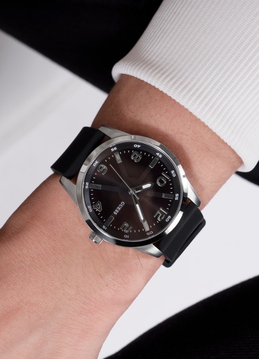 GUESS Monte horloge GW0805G1 - detail 3 zilver