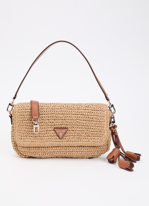 GUESS Ofelia flap schoudertas met afneembare schouderriem en tasbedel