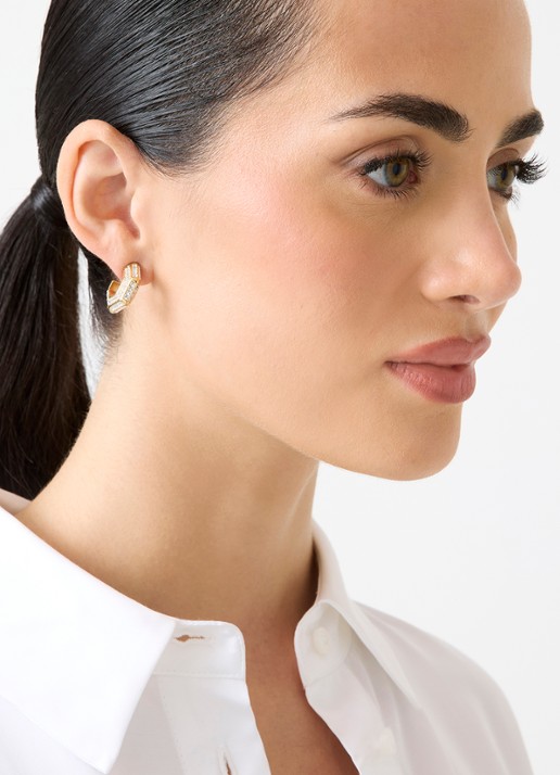 GUESS Oorringen JUBE06188JWYGT-U - voorkant 2 goud