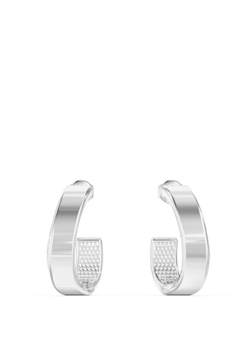 GUESS Oorringen JUBE06434JWRHT-U  - voorkant zilver