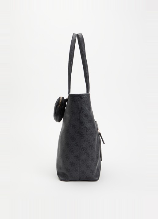 GUESS Power Play shopper met uitneembaar etui - detail 5 antraciet