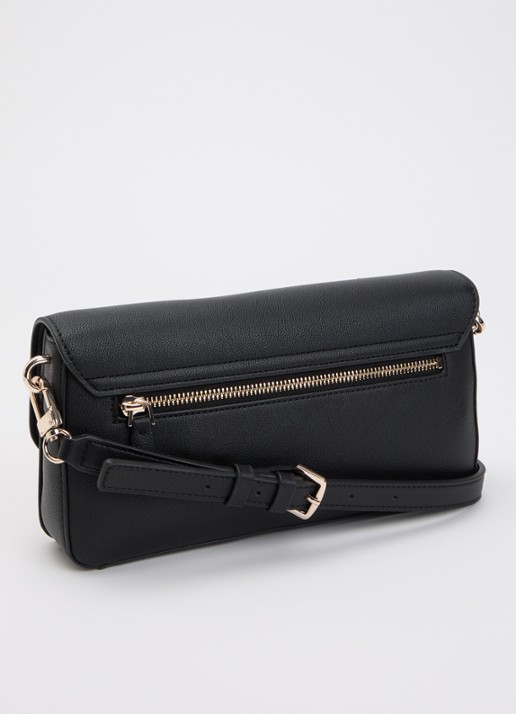 GUESS Sadie Schoudertas met strass - achterkant 2 zwart