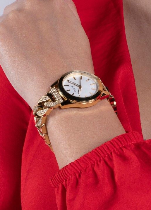 GUESS Serena horloge GW0546L2 - voorkant 6 goud