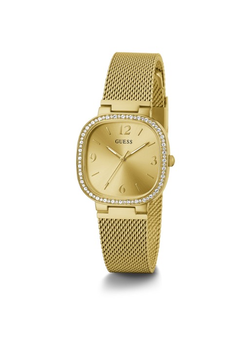 GUESS Tapestry horloge GW0354L2 - detail 4 goud