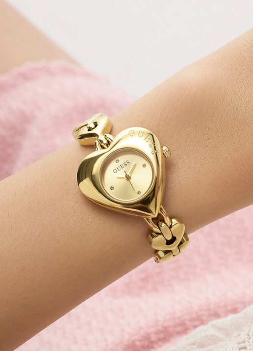 GUESS Valerie horloge GW0992L2 - detail goud