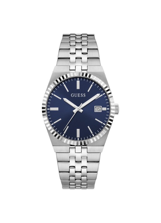 GUESS Vincent horloge GW1153G1 - voorkant 2 zilver