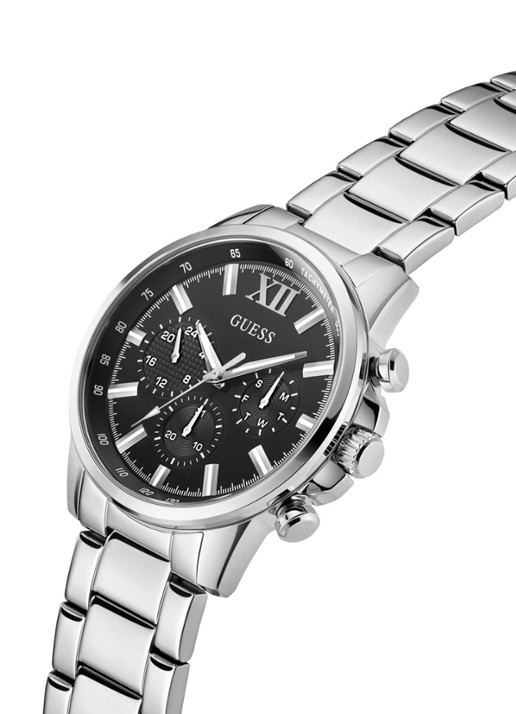 GUESS Walker horloge GW0900G1 - detail 2 zilver