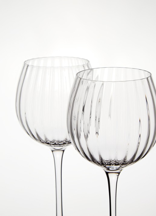 Gusta Wijnglas 450 ml set van 2 - detail transparant