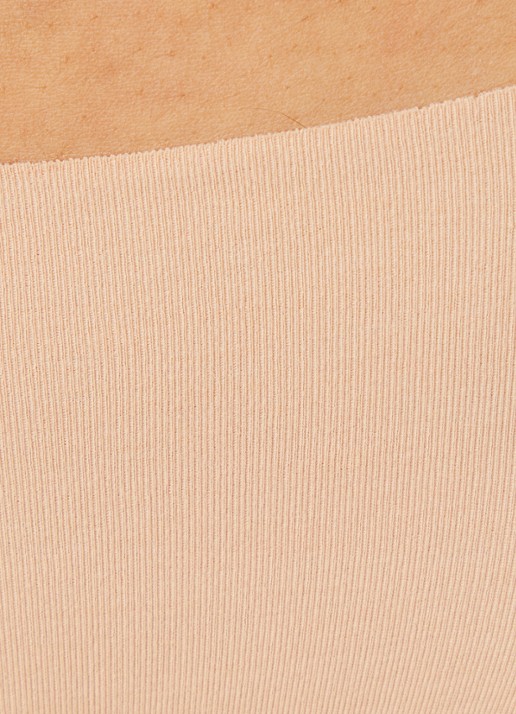 Hanro Invisible Cotton naadloze slip - detail 4 beige