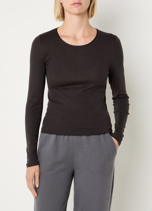 Hanro Longsleeve met ronde hals