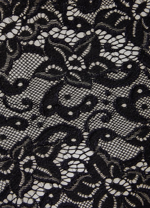 Hanro Moments hipster van kant - detail 3 zwart