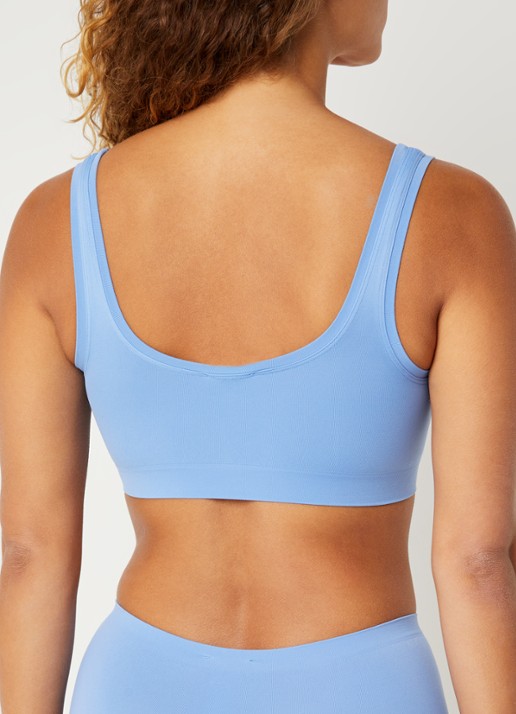 Hanro Touch Feeling naadloze bralette - achterkant 5 lavendel