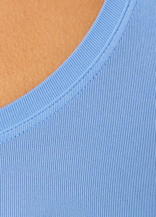 Hanro Touch Feeling naadloze bralette - detail 4 lavendel