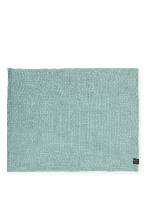 Haomy California placemat 35 x 45 cm - voorkant zeegroen