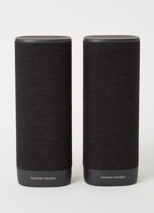 Harman Kardon Citation Surround draadloze speaker set van 2 - voorkant 2 zwart