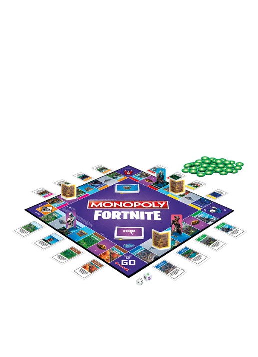 Hasbro MONOPOLY Fortnite (ENG/NL) - voorkant 2 multicolor