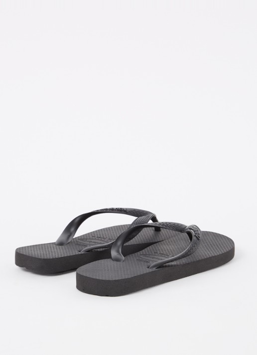 Havaianas Top slipper met logo - detail zwart