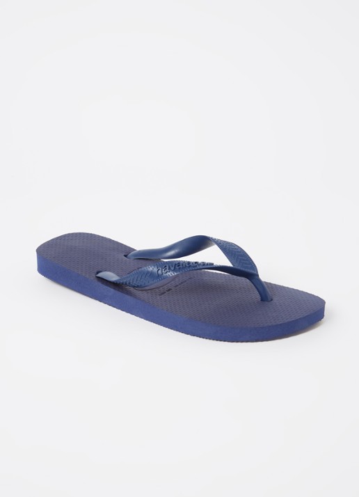 Havaianas Top slipper met logo - voorkant 3 indigo
