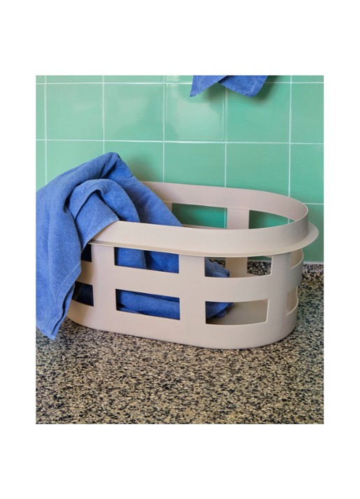 Hay Basket S wasmand 57,5 x 37,5 cm - voorkant 4 beige