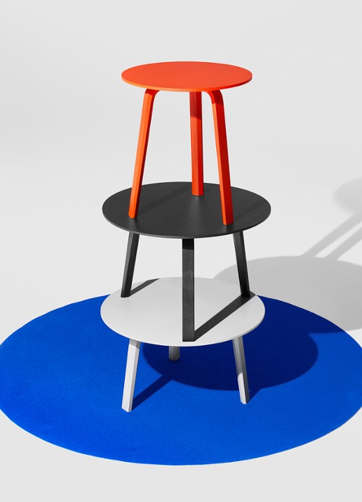 Hay Bella Coffee salontafel 45 - voorkant 2 zwart