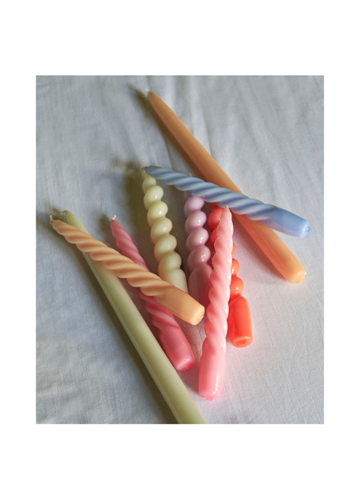 Hay Candle Spiral kaars set van 6 - detail 3 undefined