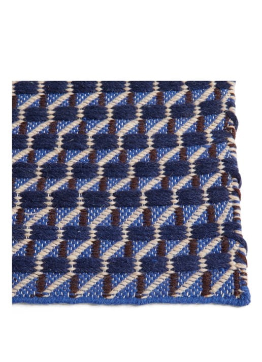 Hay Channel vloerkleed 170 x 240 cm - voorkant blauw