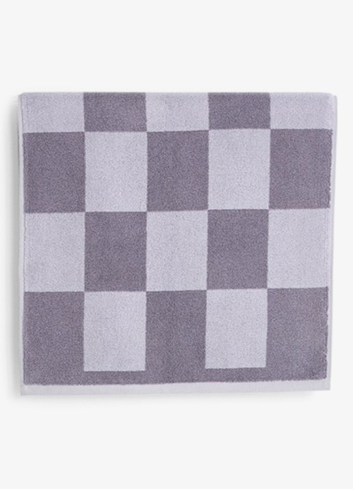 Hay Check badmat  50 x 90 cm - voorkant lavendel