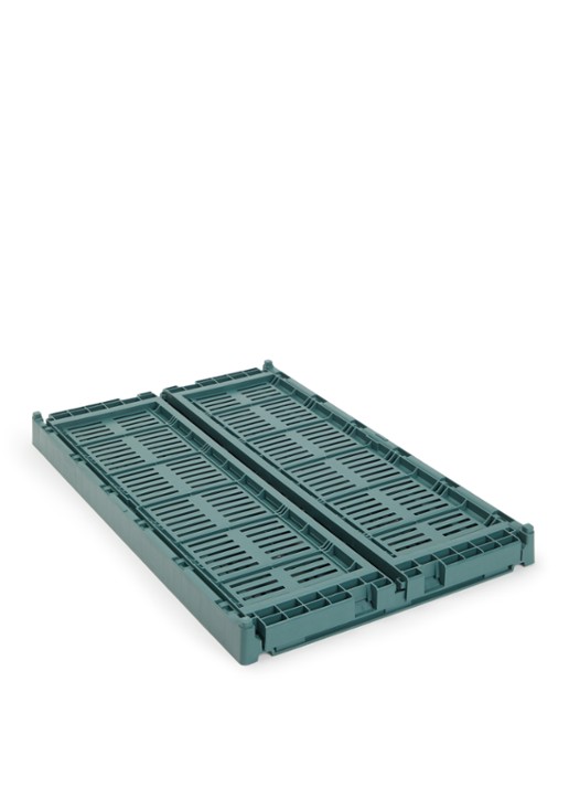 Hay Colour Crate L vouwkrat - voorkant donkergroen