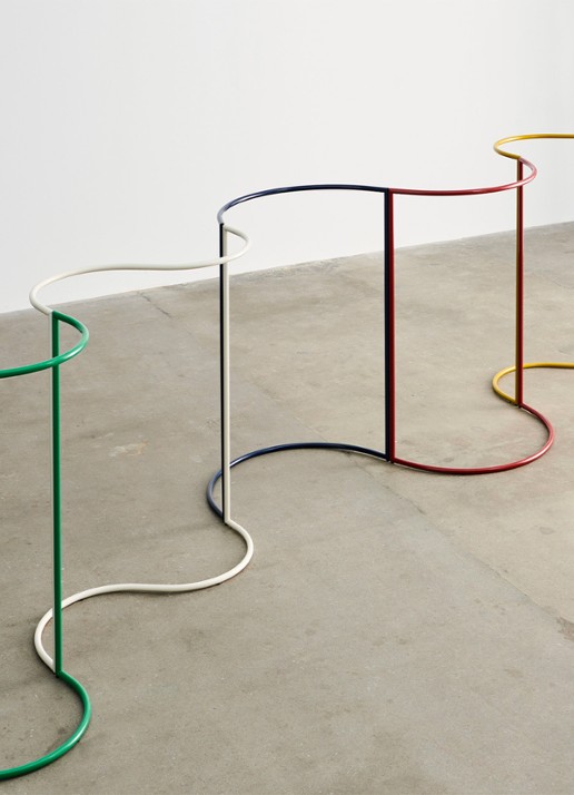 Hay Colour Rack C-vorm kledingrek - detail 3 rood