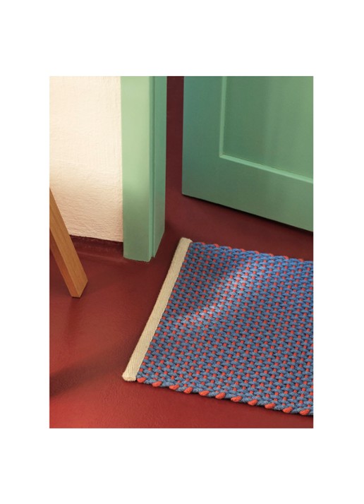 Hay Deurmat 50 x 70 cm - voorkant 2 royalblauw
