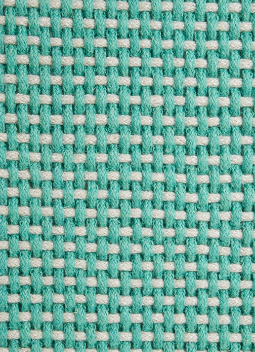 Hay Deurmat 50 x 70 cm - detail zeegroen