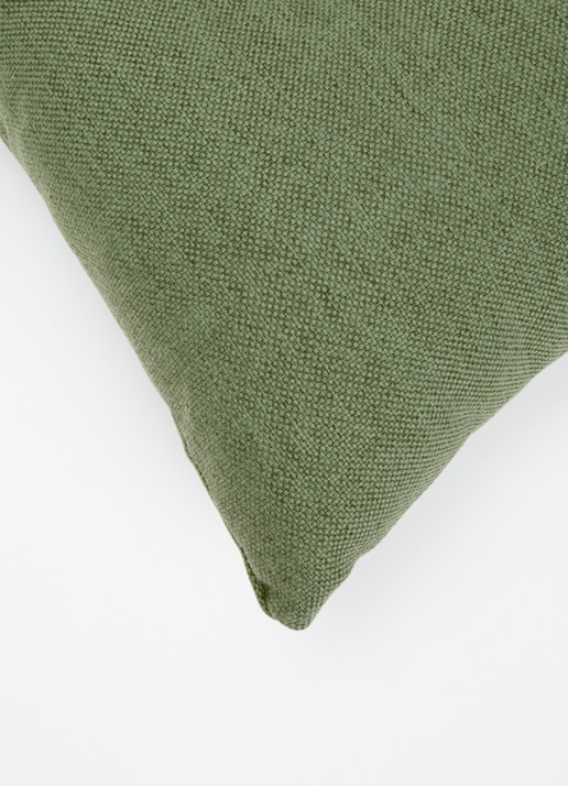 Hay Dot sierkussen in wolblend 45 x 60 cm - detail 4 groen