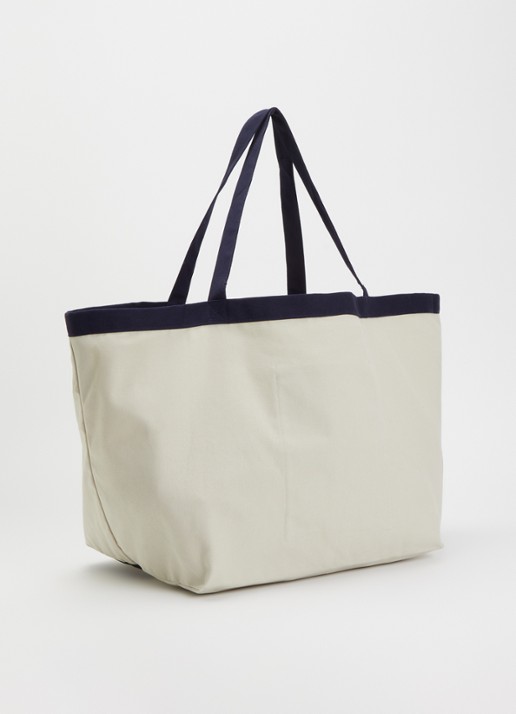 Hay Everyday Sports M shopper van canvas - achterkant 5 grijs