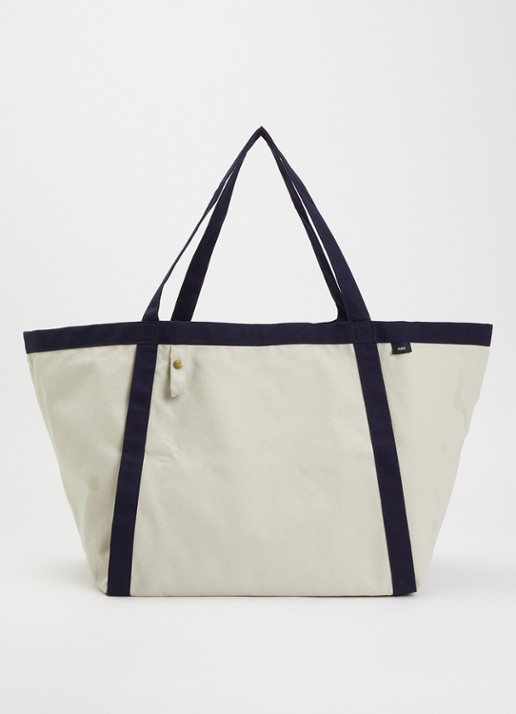 Hay Everyday Sports M shopper van canvas - voorkant grijs