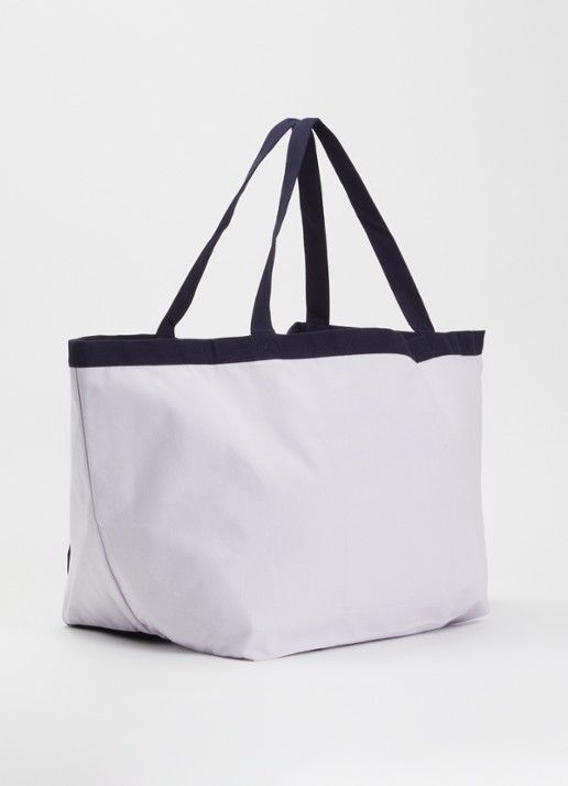 Hay Everyday Sports M shopper van canvas - achterkant 5 lavendel