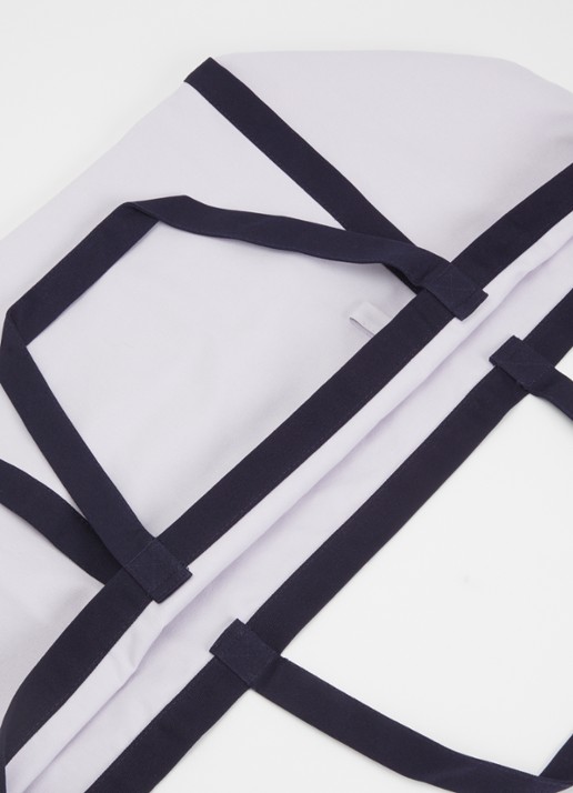 Hay Everyday Sports M shopper van canvas - detail lavendel